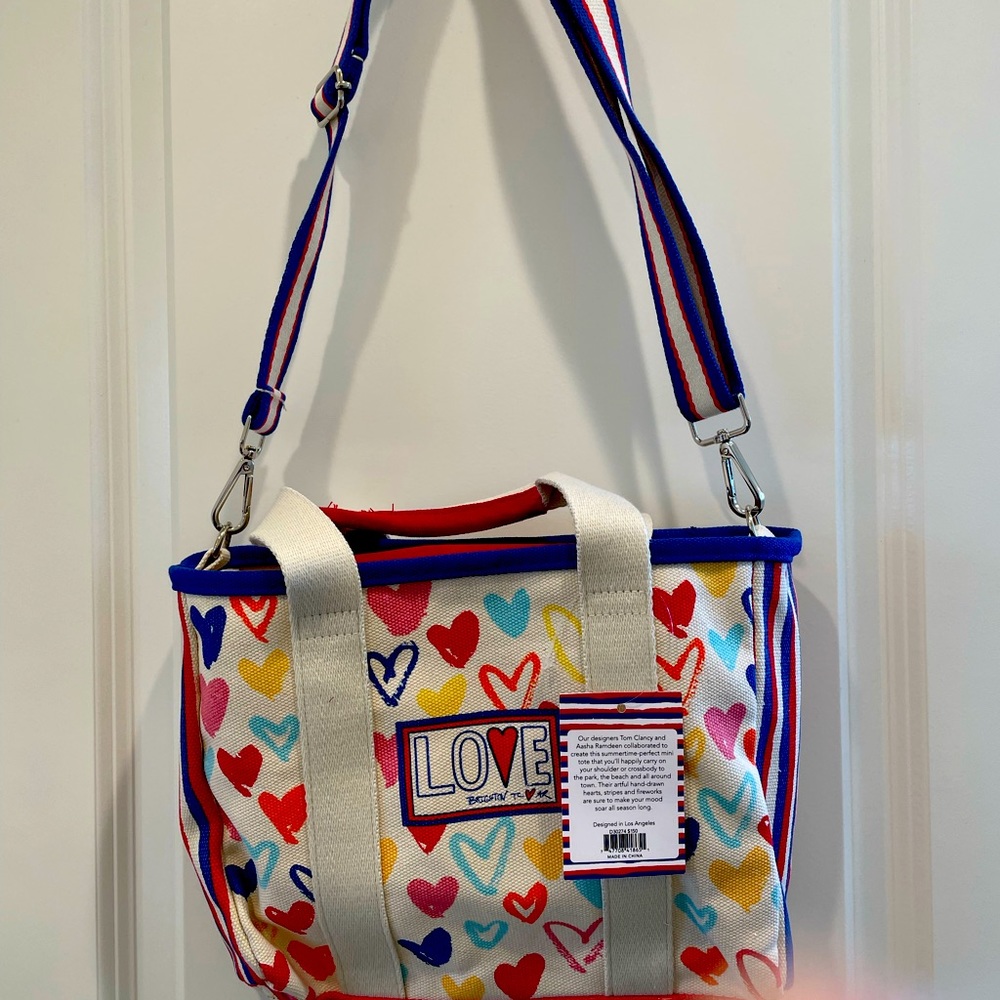 Brand new medium size Brighton tote with shoulder strap.